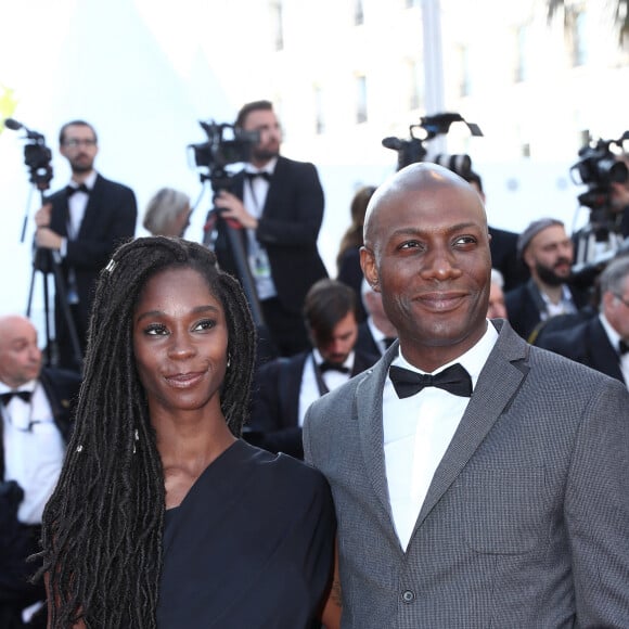 Harry Roselmack et son ex-femme Chrislaine - Montée des marches du film " Les Filles du Soleil " lors du 71ème Festival International du Film de Cannes. Le 12 mai 2018 © Borde-Jacovides-Moreau/Bestimage 