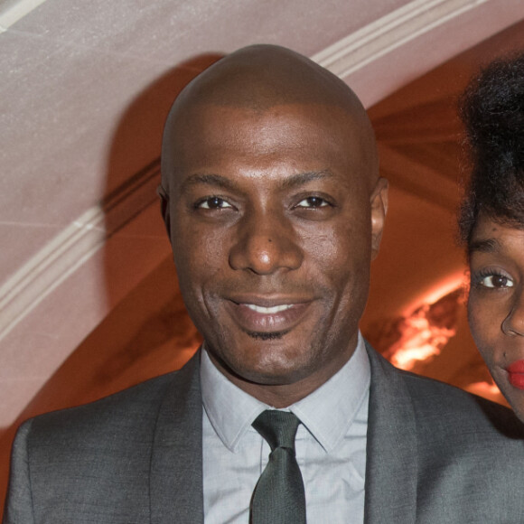 Exclusif - Harry Roselmack et son ex femme Chrislaine Roselmack - Soirée des 15 ans de l'association "Maïsha Africa" de Sonia Rolland au Pavillon Cambon à Paris le 19 septembre 2016.  © Veeren-Moreau/Bestimage