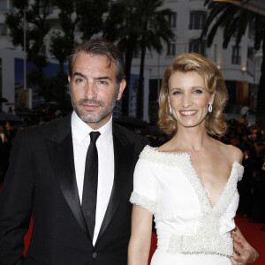 Jean Dujardin et Alexandra Lamy - Festival de Cannes 2012