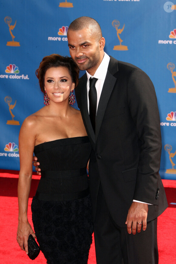 Tony Parker et Eva Longoria - Soirée Emmy Awards 2010