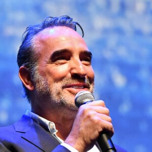 Jean Dujardin durant l'avant première mondiale au Grimaldi Forum à Monaco, le 9 février 2023, du film "Les gardiennes de la planète" réalisé par Jean-Albert Lièvre et raconté par J.Dujardin. . © Bruno Bebert / Bestimage 