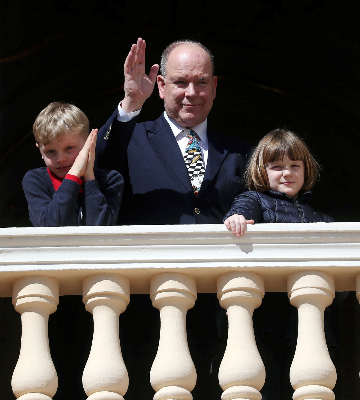 Photo : Jacques Et Gabriella Ont Accompagné Leur Père Albert De Monaco ...