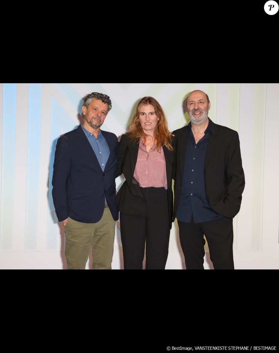 Antoine Garceau, Lola Doillon et Cédric Klapisch - Cérémonie d'ouverture du Festival Séries Mania à Lille le 17 mars 2023. © Stéphane Vansteenkiste/Bestimage