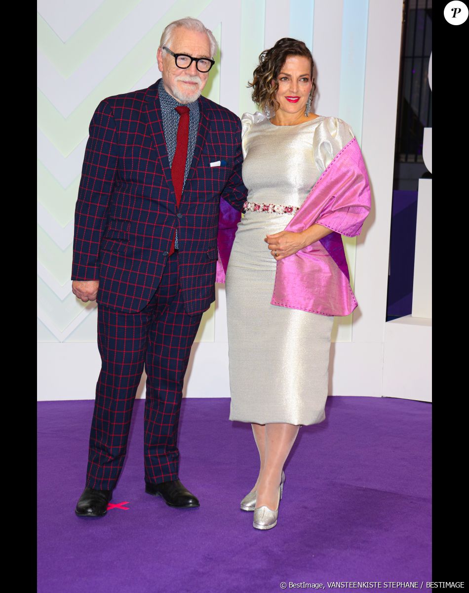 Brian Cox et sa femme Nicole Ansari-Cox - Cérémonie d'ouverture du Festival Séries Mania à Lille le 17 mars 2023. © Stéphane Vansteenkiste/Bestimage