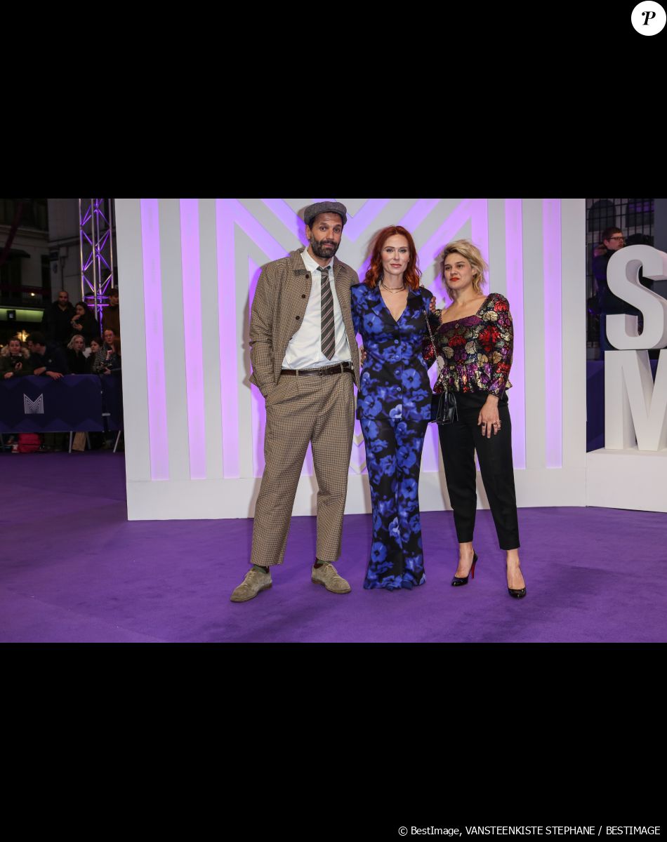 Mehdi Nebbou, Audrey Fleurot, Marie Denarnaud - Cérémonie d'ouverture du Festival Séries Mania à Lille le 17 mars 2023. © Stéphane Vansteenkiste/Bestimage