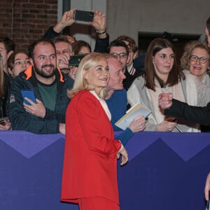 Emmanuelle Béart - Cérémonie d'ouverture du Festival Séries Mania à Lille le 17 mars 2023. © Stéphane Vansteenkiste/Bestimage 