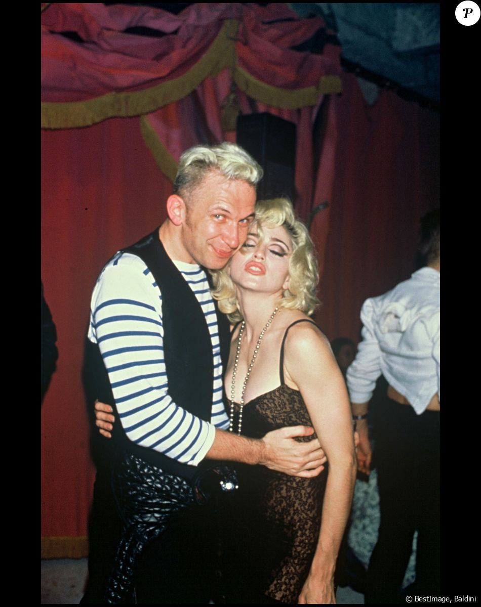 Archives - Jean-Paul Gaultier et la chanteuse Madonna