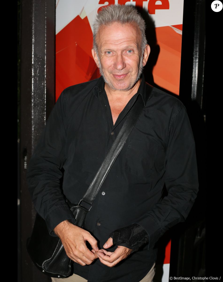 Exclusif - Jean Paul Gaultier - Soirée à l'occasion de la présentation privée du documentaire realisé par Farida Khelfa sur Christian Louboutin (co-produit avec Arte et qui sera diffusé le 27 septembre à 22h30), au cinéma La Pagode à Paris, le 9 septembre 2014.