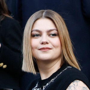 Louane Emera - People au défilé de mode prêt-à-porter automne-hiver 2023/2024 "Paco Rabanne" au Musée d'Art Moderne lors de la Fashion Week de Paris. Le 1er mars 2023 © Christophe Clovis / Bestimage 