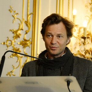 Laurent Delahousse à la conférence de presse de la Flamme Marie Claire à l'hôtel Marois dans les salons France-Amériques à Paris le 14 juin 2016. © Coadic Guirec / Bestimage