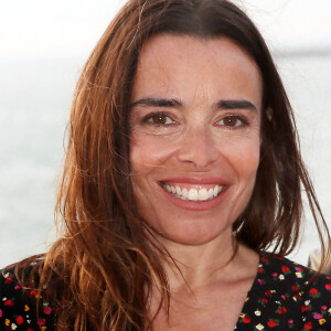 Elodie Bouchez au photocall en extérieur du film "Amore mio" lors du Festival International du Film de Saint-Jean-de-Luz le 7 octobre 2022. © Patrick Bernard / Bestimage