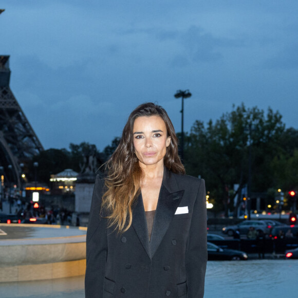Elodie Bouchez - Front row du défilé de mode Saint Laurent, Prêt-à-porter Printemps / Eté 2023 dans le cadre de la Fashion Week de Paris le 27 septembre 2022. © Olivier Borde