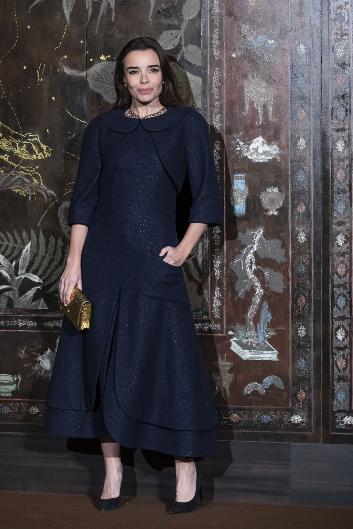 Photo : Elodie Bouchez lors du photocall du défilé Chanel Métiers d'Art
