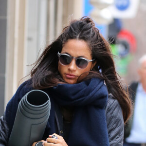 Meghan Markle se rend à son cours de Yoga à Toronto. Canada, le 12 avril 2017. 