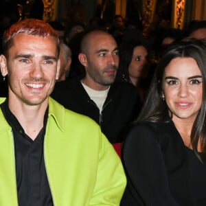 C'est à Tolède, en Espagne, Antoine Griezmann et Erika  se sont dits "oui" 
Antoine Griezmann et sa femme Erika Choperena - Inauguration de la statue de cire de "Antoine Griezmann" au musée Grévin à Paris le 6 mars 2023. © Coadic Guirec/Bestimage