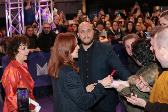 L'actrice Marcia Cross au festival Series Mania à Lille quelques minutes avant l'annulation de la soirée en raison de l'arrivée de manifestants contre la réforme des retraites. Lille le 21 mars 2023. © Stephane Vansteenkiste / Bestimage 