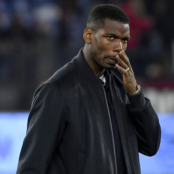 Paul Pogba - Match AS Roma contre la Juventus de Turin (1 - 0) au stadio Olimpico à Rome, le 5 mars 2023. Après le match face au Torino le 28 février 2023 (4-2), Paul Pogba a joué son deuxième match, absent des terrains depuis avril 2022. Insidefoto / Panoramic / Bestimage