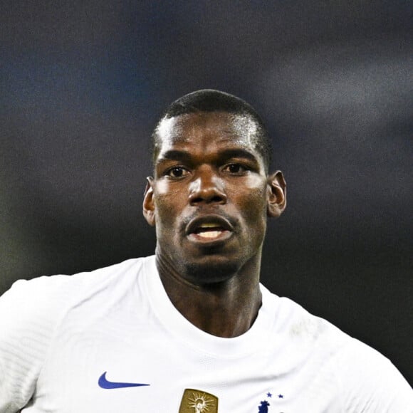 Paul Pogba (Fra) - L'équipe de France bat l'Afrique du Sud 5 à 0 lors d'un match amical au stade Pierre Mauroy à Villeneuve d'Ascq le 29 mars 2022. © JB Autissier /Panoramic/Bestimage