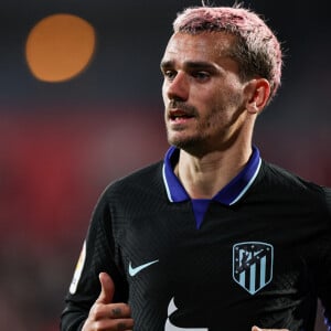 Antoine Griezmann de l'Atletico de Madrid lors du match de la Liga Santander opposant le FC de Gérone à l'Atletico de Madrid à l'Estadio Municipal Montilivi de Gérone, Espagne, 13 mars 2023. L'Atletico a agagné 1-0.. © David Ramirez/DAX/Zuma Press/Bestimage