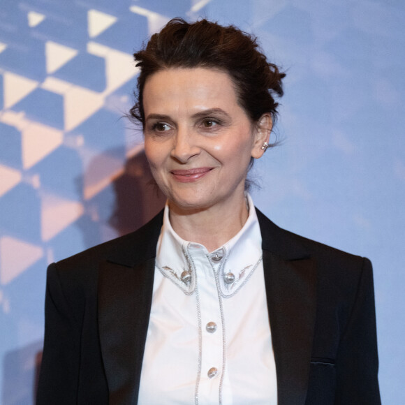 Juliette Binoche recevra un prix honorifique, Goya International, lors de la 37ème cérémonie des Goya à Séville le 11 février 2023. Photocall le 10 février 2023. 