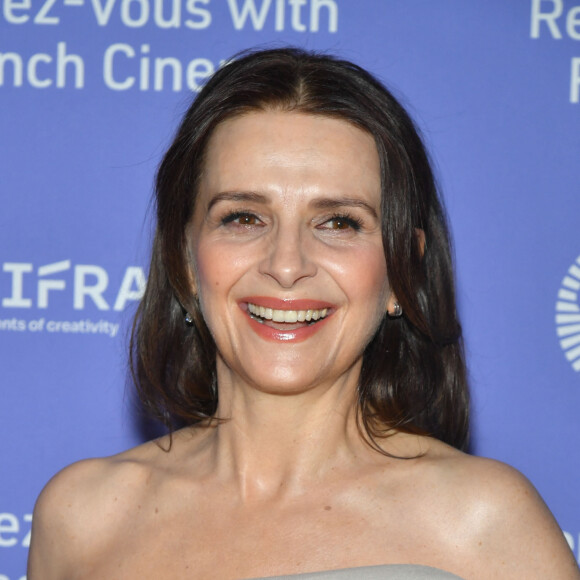 Juliette Binoche - Projection du film " Avec amour et acharnement " lors du festival " Rendez-vous with French Cinema " au Walter Reade Theater à New York. Le 3 mars 2022 