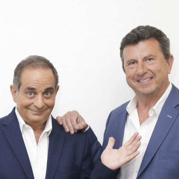 Exclusif - Laurent Fontaine, Pascal Bataille - Backstage de l'émission TPMP (Touche Pas à Mon Poste) présentée en direct par C.Hanouna et diffusée sur C8 - Paris le 8 septembre 2022 - © Jack Tribeca / Bestimage 