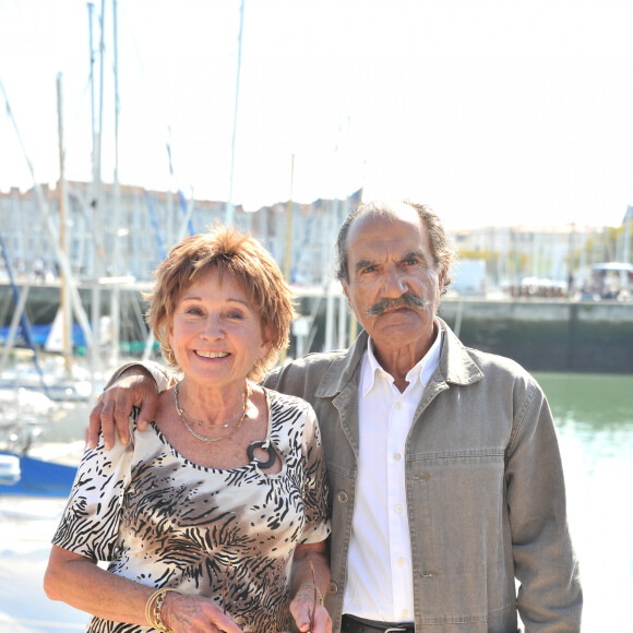 Marion Game et Gérard Hernandez - Photocall de "Scènes de ménages" au 13ème festival de la fiction TV de La Rochelle le 10 septembre 2011 © Guillaume Gaffiot /Bestimage