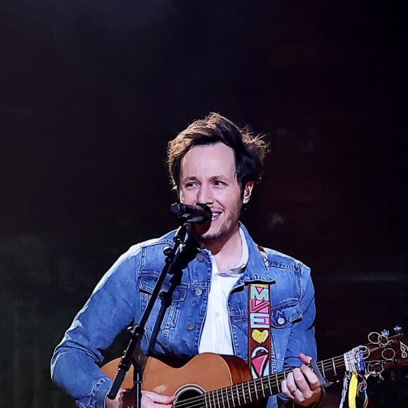 Exclusif - Gims et Vianney - Enregistrement de l'émission "Le gala des Pièces Jaunes, le concert événement" au Zenith de Paris, diffusée le 28 janvier sur France 2. Le 25 janvier 2023 © Dominique Jacovides / Bestimage 