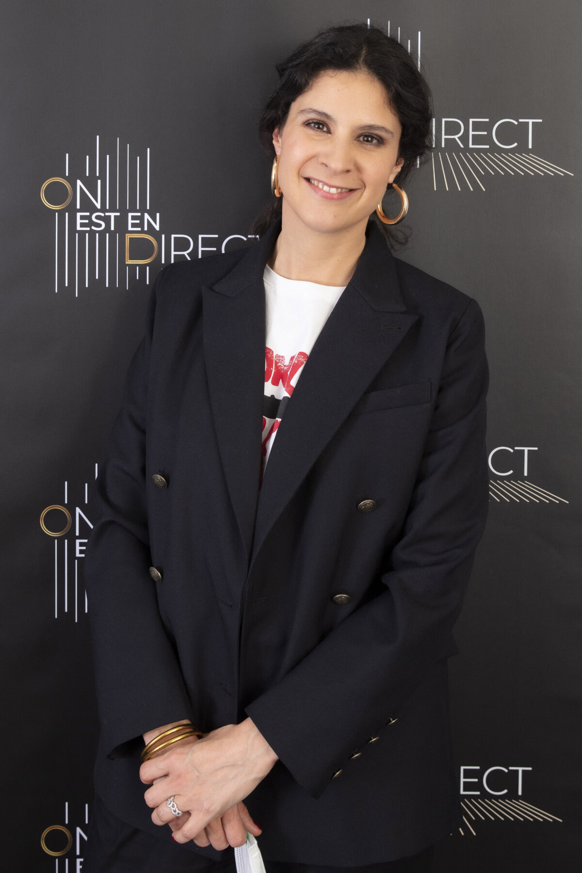 Photo Exclusif Apolline de Malherbe Backstage de l'émission "On Est En Direct" (OEED