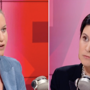 Apolline de Malherbe a reçu la membre LFI Mathilde Panot dans "Face à Face" sur BFMTV