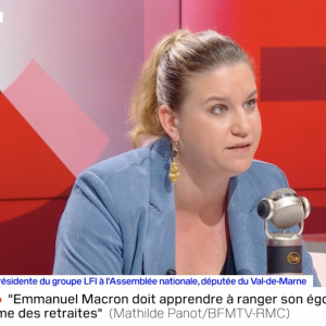 Apolline de Malherbe a reçu la membre LFI Mathilde Panot dans "Face à Face" sur BFMTV