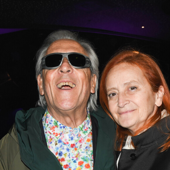 Exclusif - Gilbert Montagné et sa femme Nikole au concert de Dave à Bobino à Paris le 18 novembre 2019. © Coadic Guirec/Bestimage