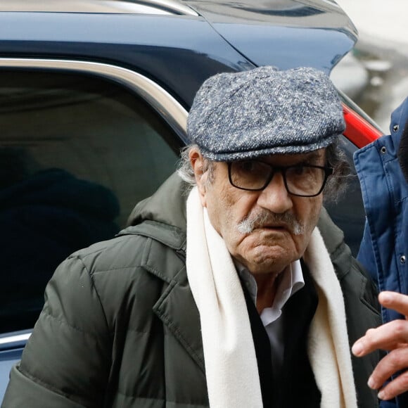 Gérard Hernandez - Obsèques de Marion Game en l'église Saint Roch à Paris le 31 mars 2023. 