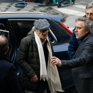 Gérard Hernandez - Obsèques de Marion Game en l'église Saint Roch à Paris le 31 mars 2023. 