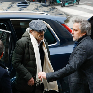 Gérard Hernandez - Obsèques de Marion Game en l'église Saint Roch à Paris le 31 mars 2023. 