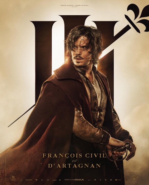 François Civil avait pourtant été coaché par un champion olympique lors de sa préparation physique...
François Civil dans le film "Les trois mousquetaires : D'Artagnan".