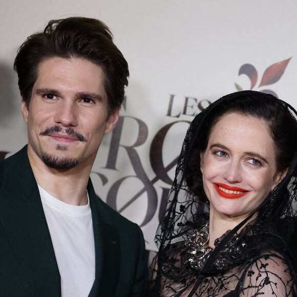 Exclusif - François Civil, Eva Green - Les acteurs du film "Les Trois Mousquetaires : D'Artagnan" à l'avant-première aux Invalides à Paris le 21 mars 2023. © Jacovides / Guirec / Moreau / Bestimage 