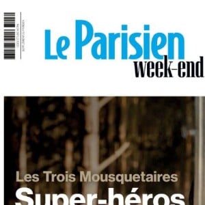 François Civil en couverture du "Parisien week-end", numéro du 31 mars 2023.