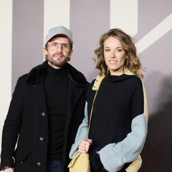 Exclusif - Philippe Lacheau et Elodie Fontan - Photocall de l'avant-première du film "Les Trois Mousquetaires : D'Artagnan" aux Invalides à Paris le 21 mars 2023. © Moreau / Jacovides / Guirec / Bestimage 
