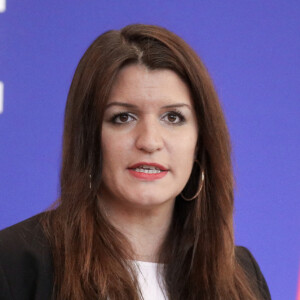 A l'occasion de la journée internationale des droits des femmes, Marlène Schiappa, ministre déléguée auprès du ministre de l'Intérieur, chargée de la Citoyenneté, organise l'évènement " Toutes Marianne " autour de Marianne, incarnation de la République et de ses valeurs, Paris, France, le 8 mars 2022. © Stéphane Lemouton/Bestimage 