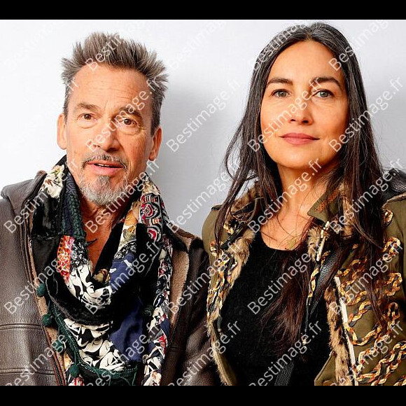 Florent Pagny a refait sa vie avec Azucena Caamaño
Florent Pagny et sa femme Azucena au défilé Stella McCartney prêt-à-porter automne-hiver 2023/2024 lors de la Fashion Week de Paris (PFW) le 6 mars 2023. - Bestimage