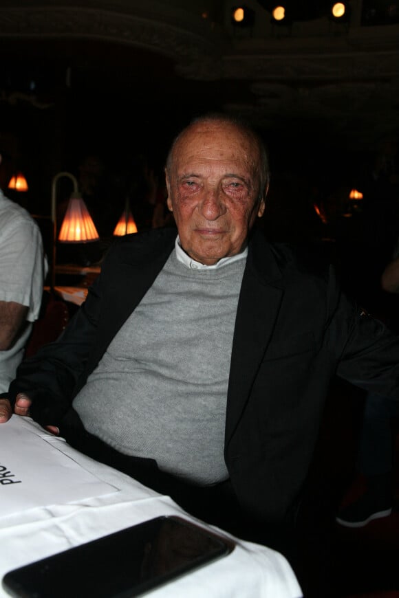 Exclusif - Jacques Seguela - Le chanteur Gilles Dreu fête ses 60 ans de carrière au club "La Nouvelle Eve" à Paris le 11 mai 2022.