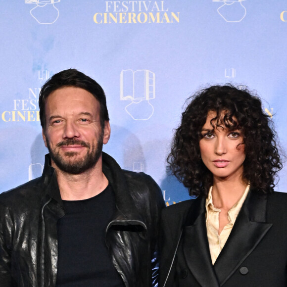 Samuel Le Bihan, Stefania Cristian au Photocall lors de la soirée de la 4ème édition du festival Cinéroman à Nice au cinéma Pathé Gare du Sud avec la projection du film "Simone" le 7 octobre 2022. © Bruno Bebert / Bestimage