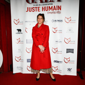 Marlène Schiappa au photocall du gala des 10 ans de l'association "Juste Humain" au Paradis Latin à Paris le 04 avril 2023.