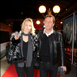 Arthur et Estelle Lefébure - Avant-première du film "Bienvenue chez les Ch'ti" au cinéma UGC Ciné Cité de Lille.
