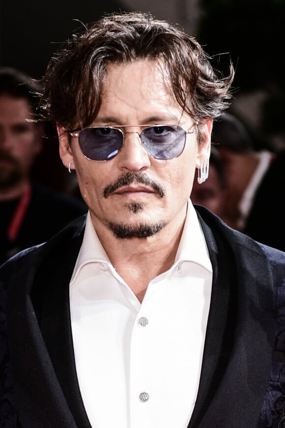 Johnny Depp - Tapis rouge du film "Waiting For The Barbarians" lors du 76ème festival international du film de Venise, la Mostra, le 6 septembre 2019.