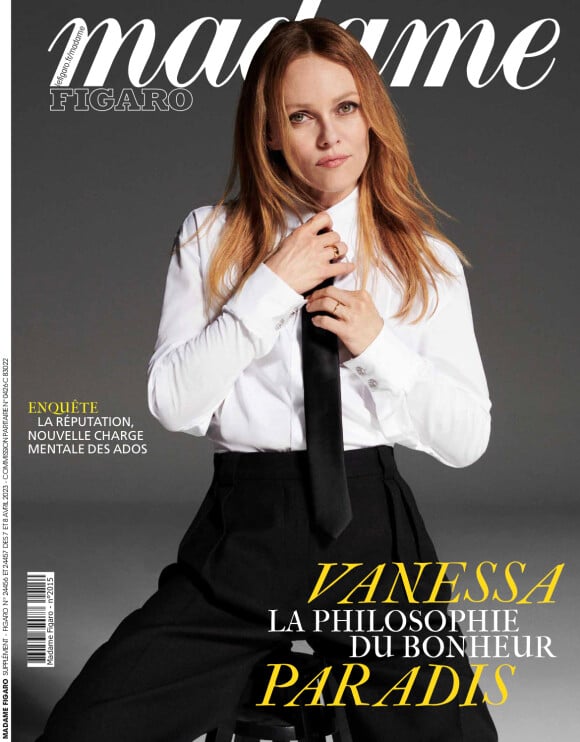 Retrouvez l'interview de Vanessa Paradis dans le magazine Madame Figaro du 7 avril 2023.