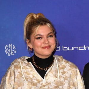 Louane et son compagnon Florian Rossi - Avant Première de " Belle " film animé japonais au Grand Rex à Paris le 6 décembre 2021 . © Veeren / Bestimage