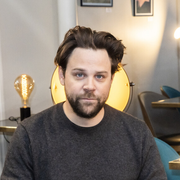 Exclusif - Arthur Jugnot lors de l'enregistrement de l'émission "Olympiascope" à Paris, diffusée le 5 mai sur Olympia TV, une chaîne du groupe Canal+ et en replay sur myCANAL, rediffusée le 3 juin. Le 6 avril 2022 © Jack Tribeca / Bestimage
