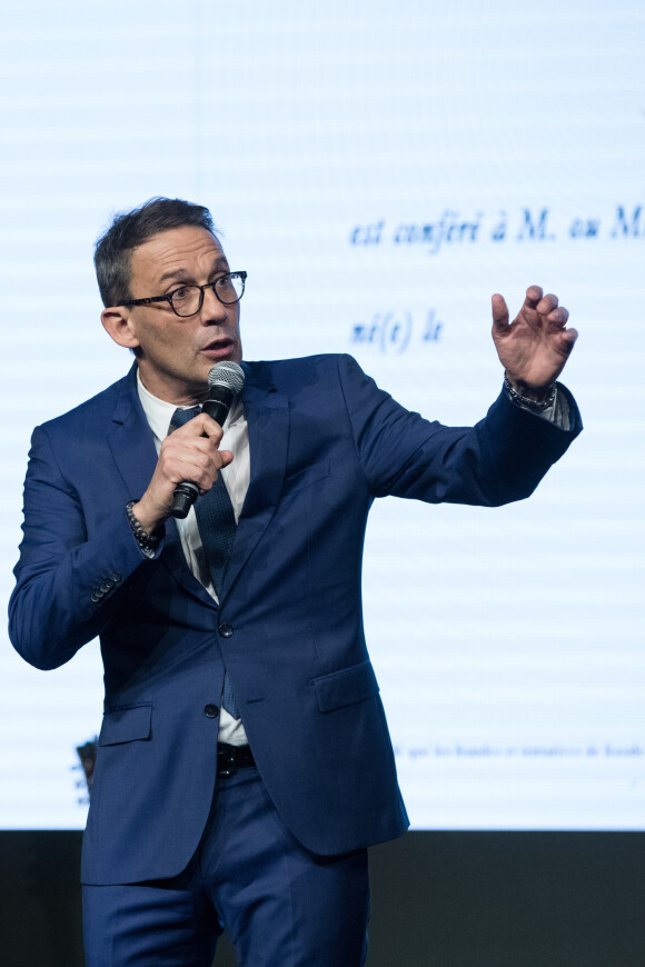 Julien Courbet lors du gala de la Chaine de l'espoir au théâtre de la Tour Eiffel à Paris, France, le 26 mars 2018. Les recettes collectées (les bénéfices de la soirée) seront reversées à l'association La Chaîne de l’Espoir pour redonner vie et sourire à des enfants malades du bout du monde. © Cyril Moreau/Bestimage